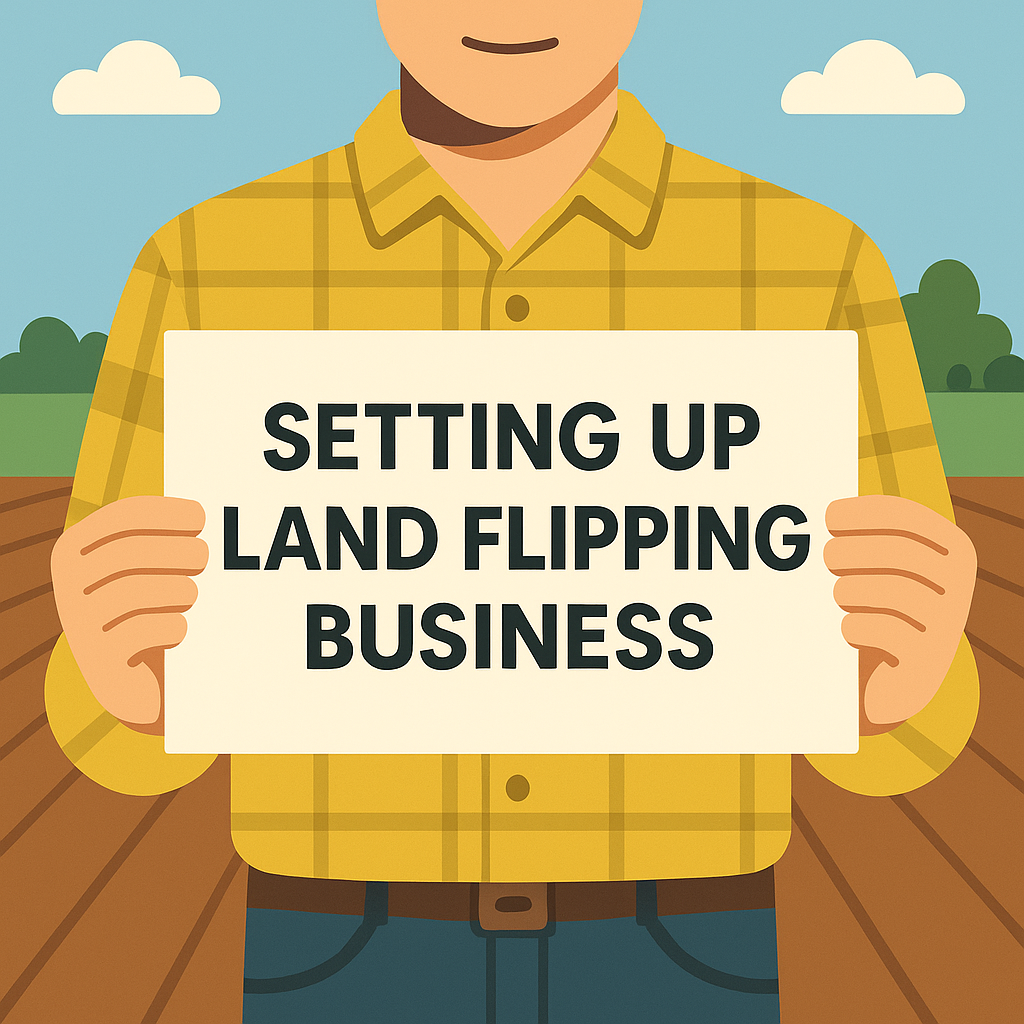 Land flipping business